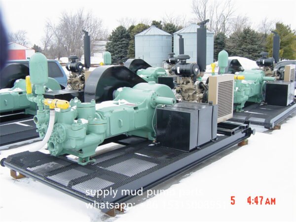 Gardner Denver 5.5" x 8" FD FXX Duplex Mud Pump Parts List Manual