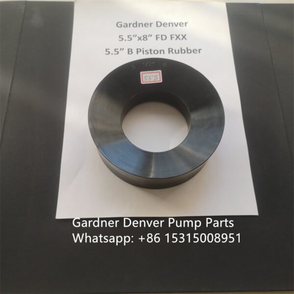 Gardner Denver 5.5" x 8" FD FXX Duplex Mud Pump Parts List Manual