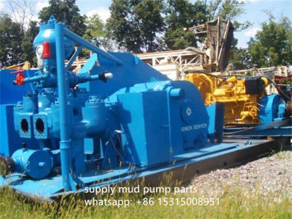 Gardner Denver 7.25" x 14" FXN Duplex Mud Pump Parts List Manual
