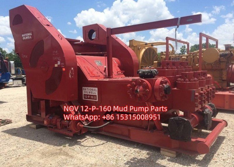 NOV 12-P-160 Triplex Mud Pump Parts Manual List 12P160