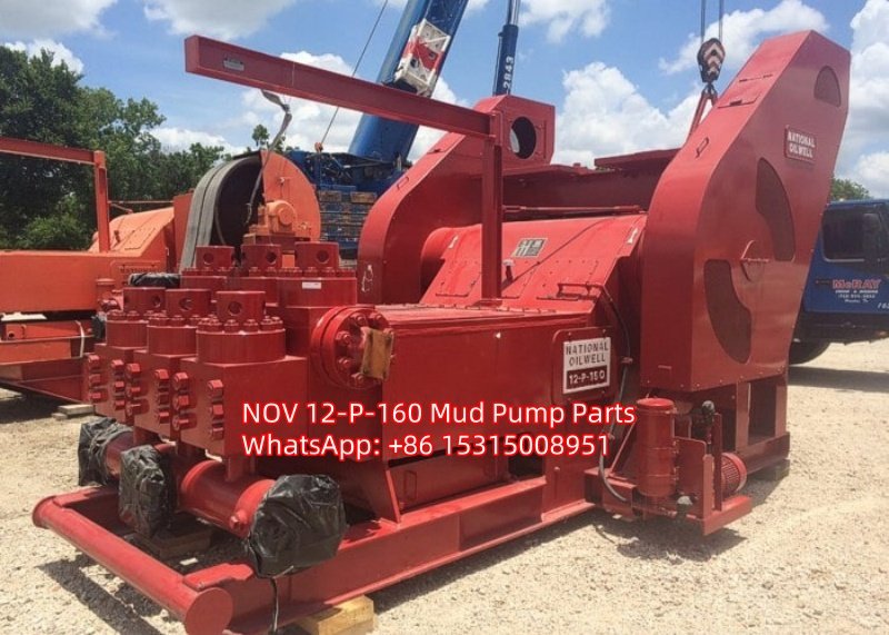 NOV 12-P-160 Triplex Mud Pump Parts Manual List 12P160