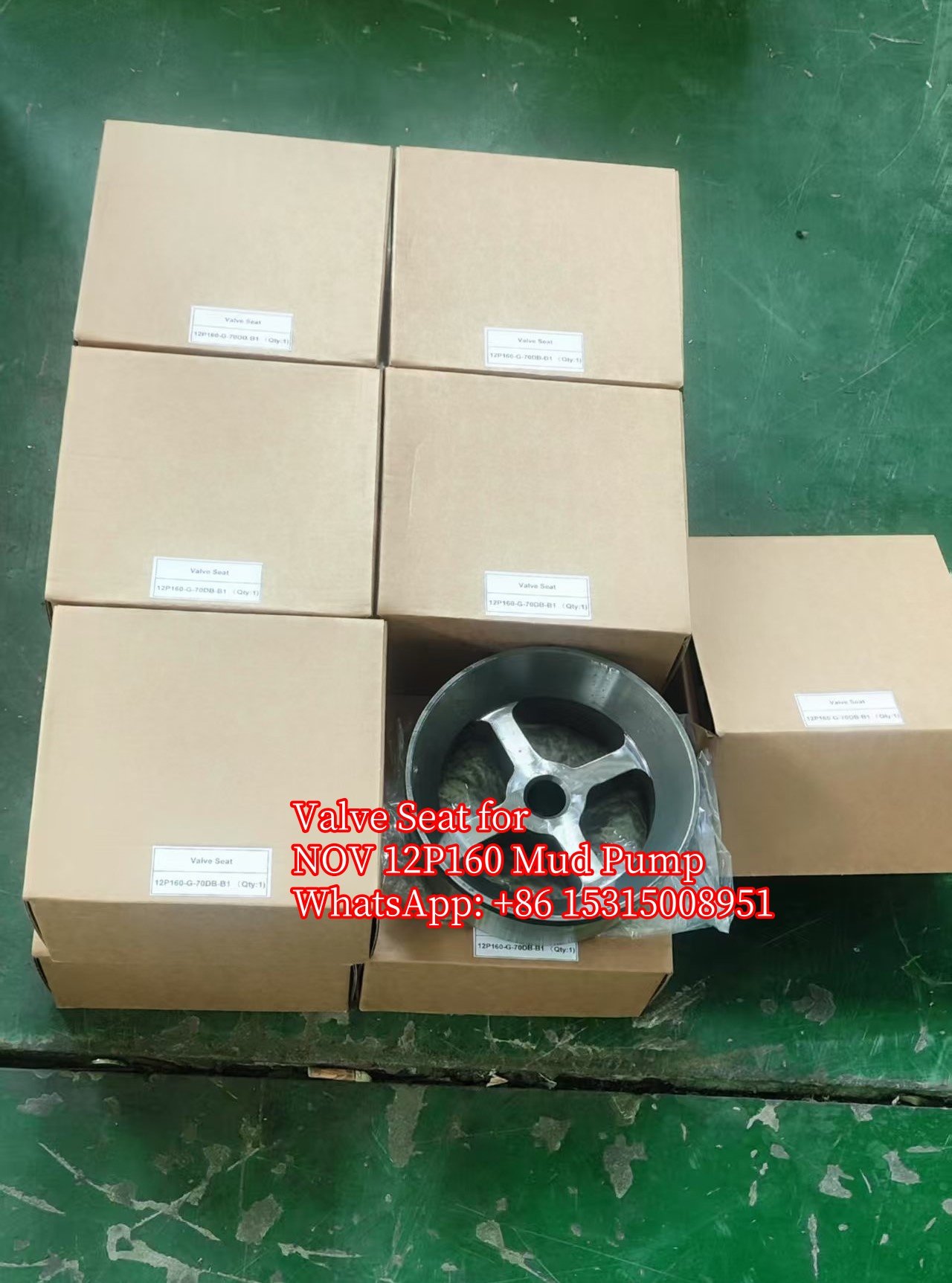 NOV 12P160 API #7 4 WEB Valve Seat PN 61101507 -1