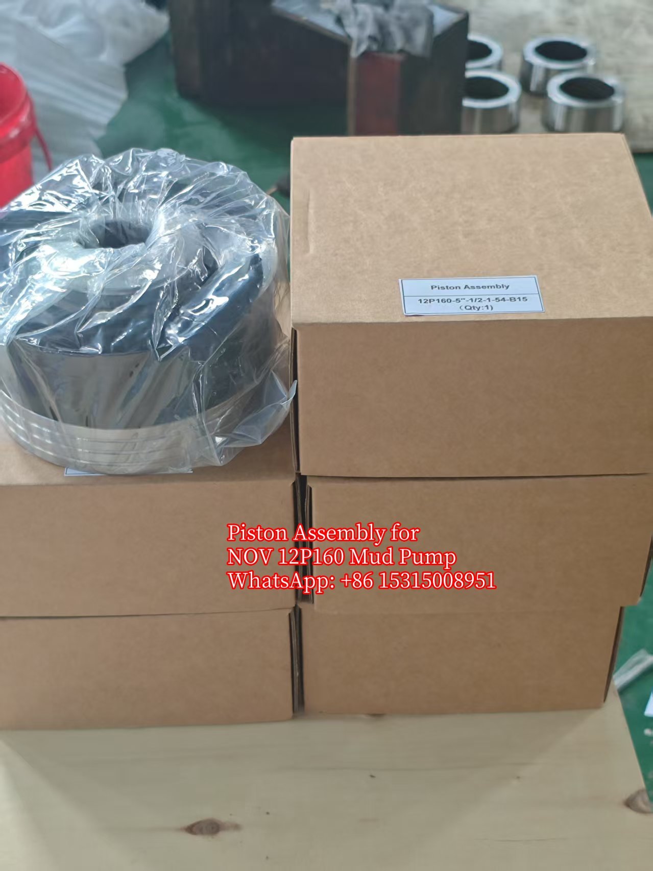 NOV 12P160 Piston Assembly 5.5inch -2