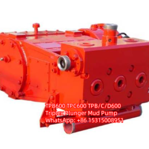 SJS SERVA TPB600 TPC600 TPBCD600 Triplex Plunger Mud Pump Parts Manual List