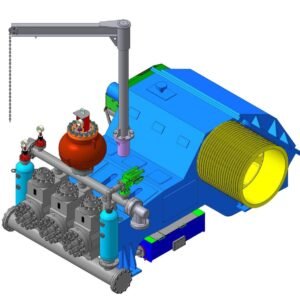 КДС Russia UNBT-1180L1(L2) Triplex Mud Pump Parts List Manual Насос буровой трехпоршневой УНБТ-1180L1 Каталог деталей и сборочных единиц