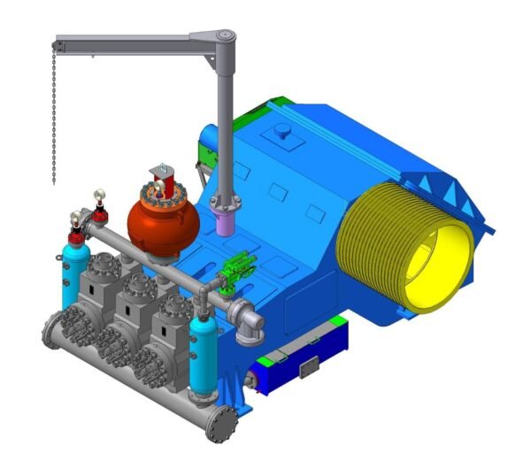 КДС Russia UNBT-1180L1(L2) Triplex Mud Pump Parts List Manual Насос буровой трехпоршневой УНБТ-1180L1 Каталог деталей и сборочных единиц