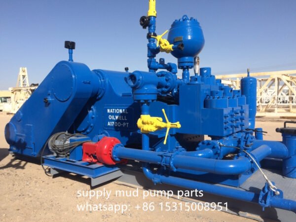 Oilwell A1700PT Triplex Mud Pump Parts Manual List