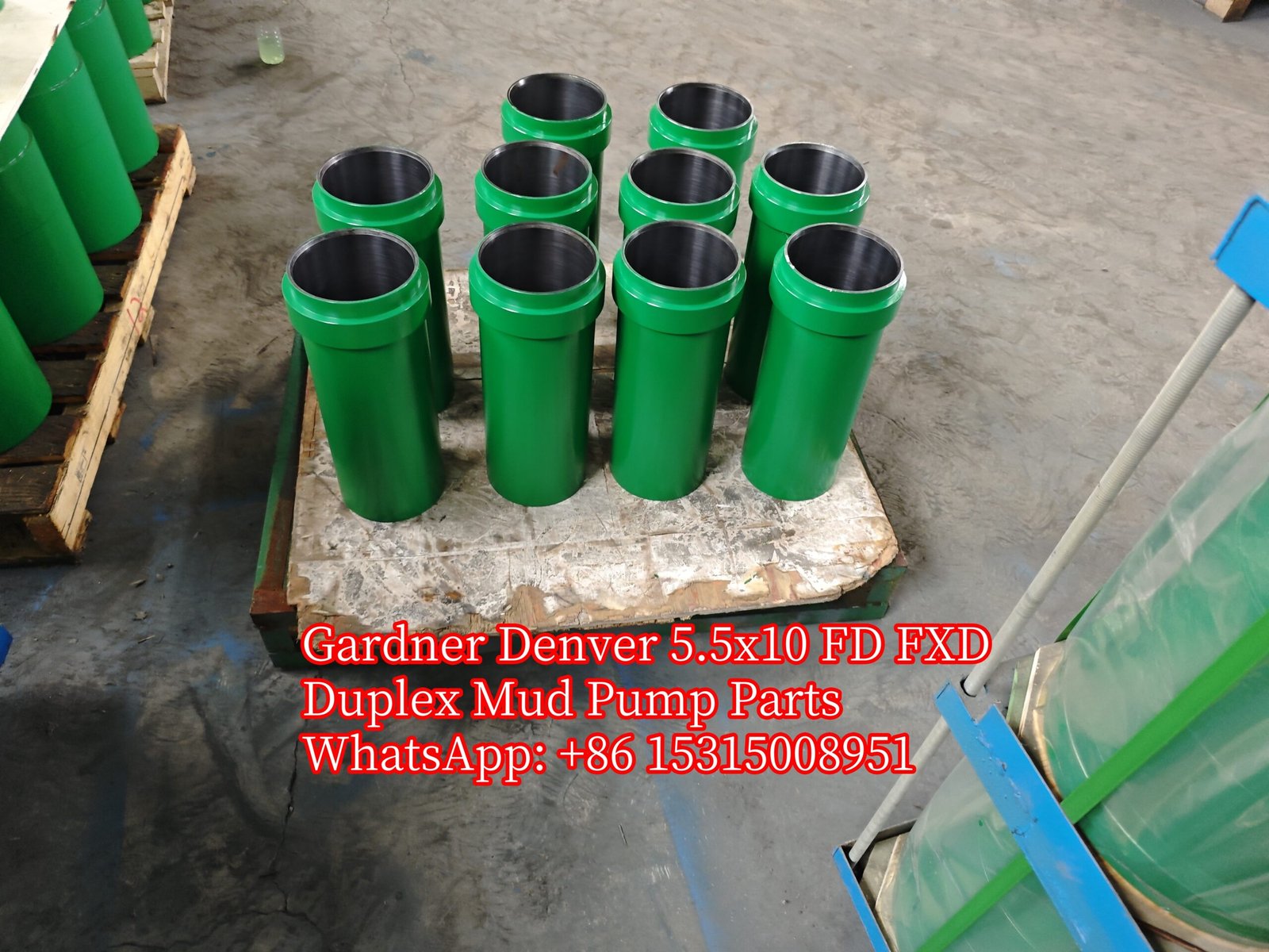 Gardner Denver Duplex Mud Pump 5.5x10 FD FXD Liner