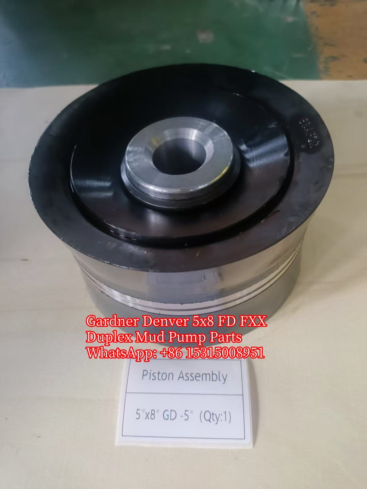 Gardner Denver Duplex Mud Pump 5x8 FD FXX Piston Assembly