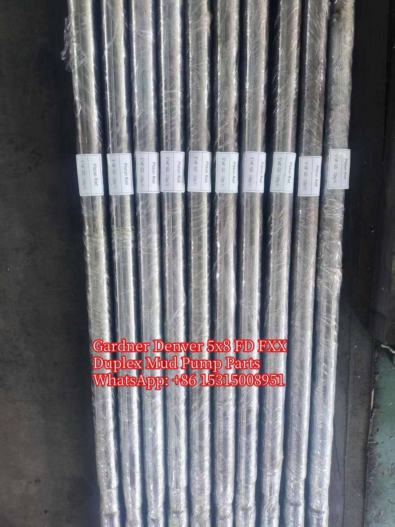 Gardner Denver Duplex Mud Pump 5x8 FD FXX Piston Rod