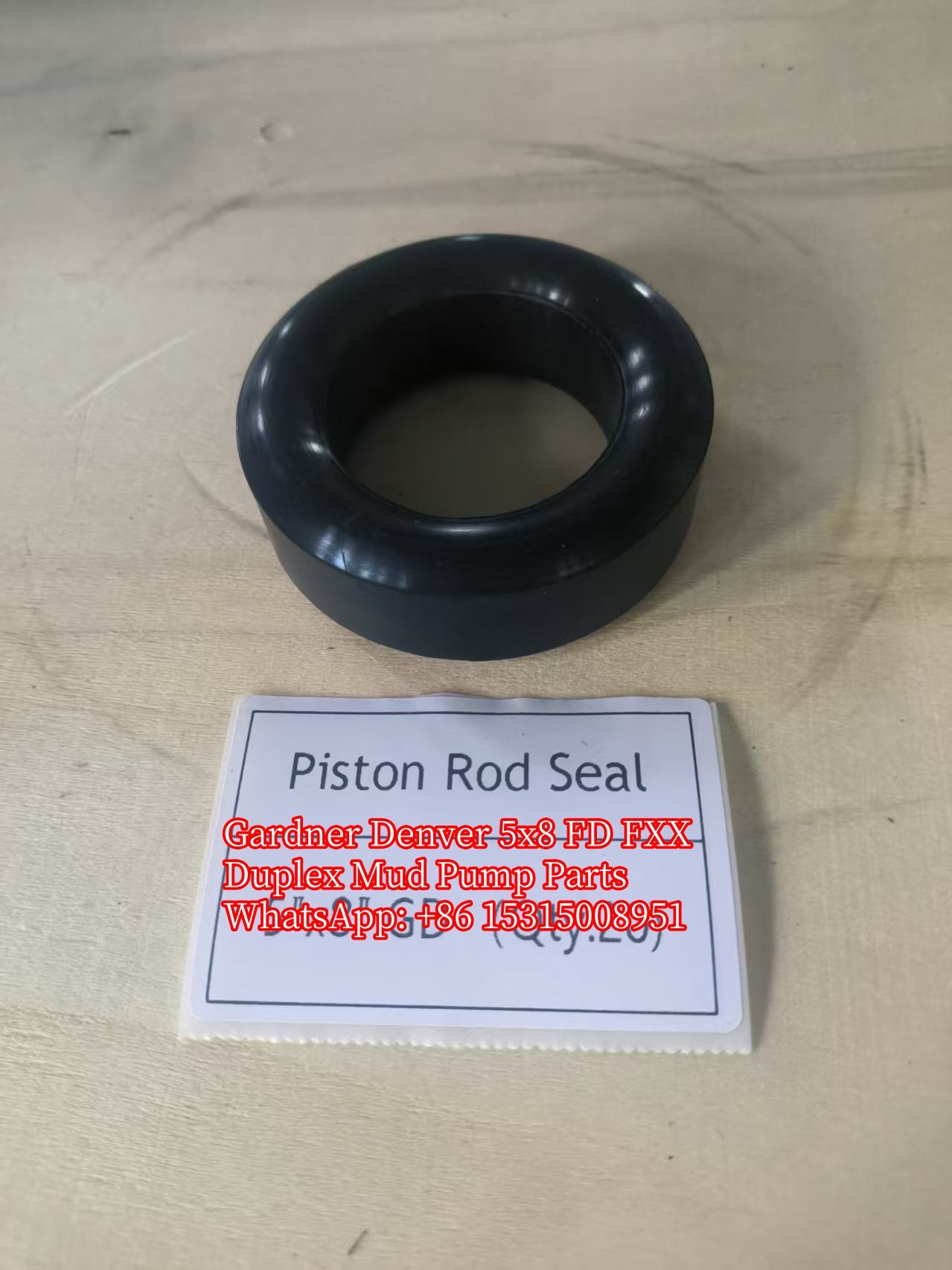 Gardner Denver Duplex Mud Pump 5x8 FD FXX Piston Rod Seal