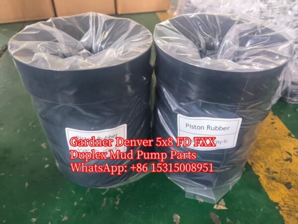 Gardner Denver Duplex Mud Pump 5x8 FD FXX Piston Rubber