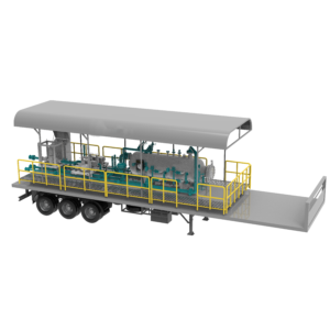 Mobile Well Testing Separator with ESD and Choke Manifold