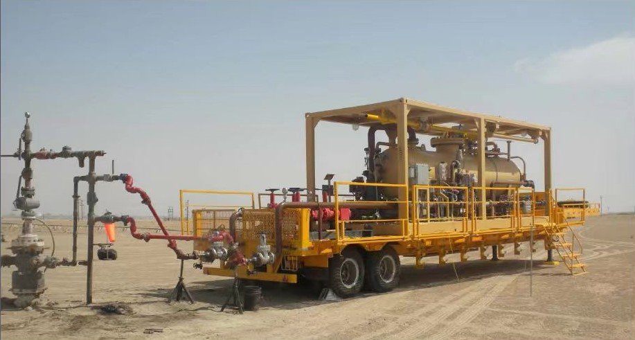 Surface Well Testing Trailer