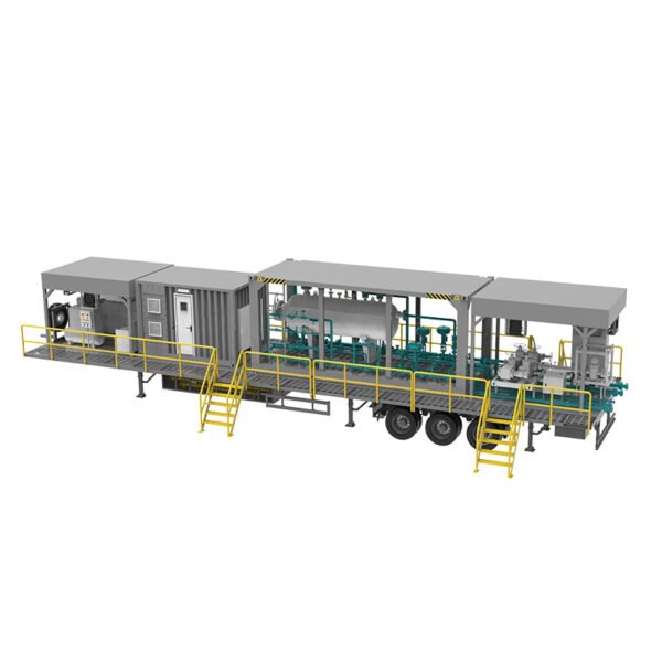 Testing Unit Trailer Design Trailer Mounted Surface Well Testing Equipment - GOSCO Energy
