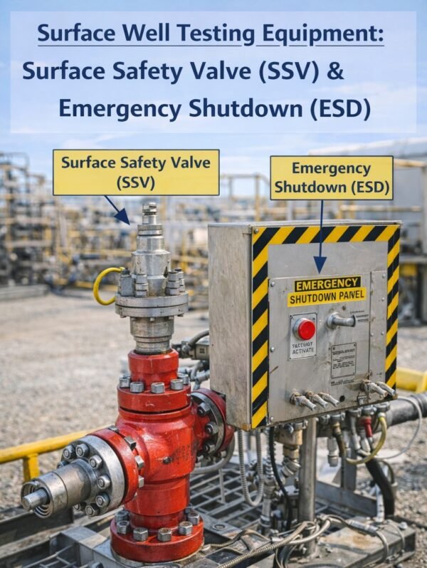 Surface Well Testing Equipments: Surface Safety Valve (SSV) & Emergency ...