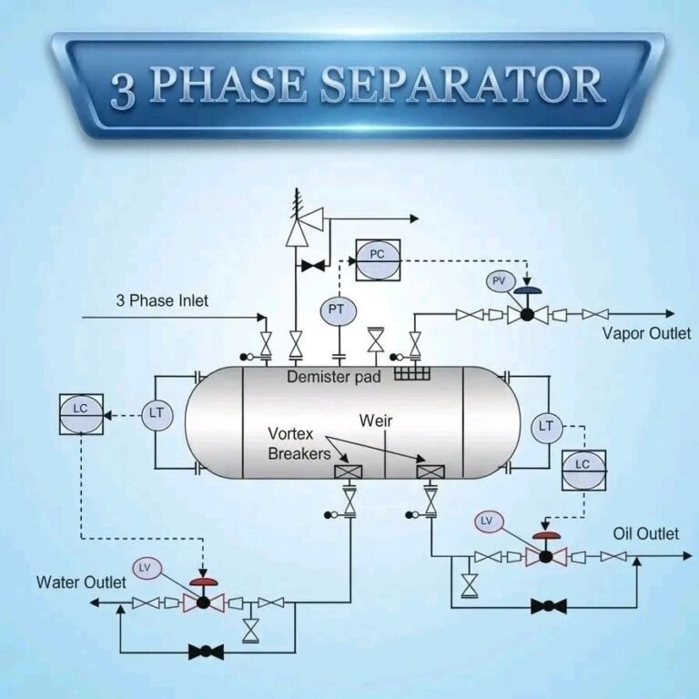 Three Phase Separator-Design Overview and Key Components Explained ...