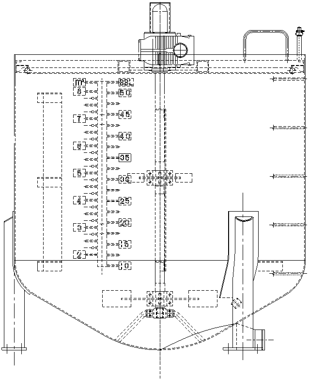 GOSCO Energy Cementing Batch Mixer Skid-mounted-14-50bbl Batch Mixing Tank