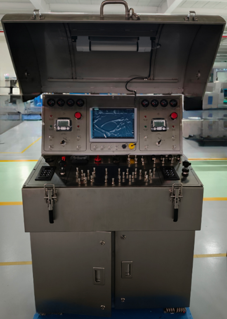 GOSCO Energy Cementing Batch Mixer Trailer-9-Operation Control Panel